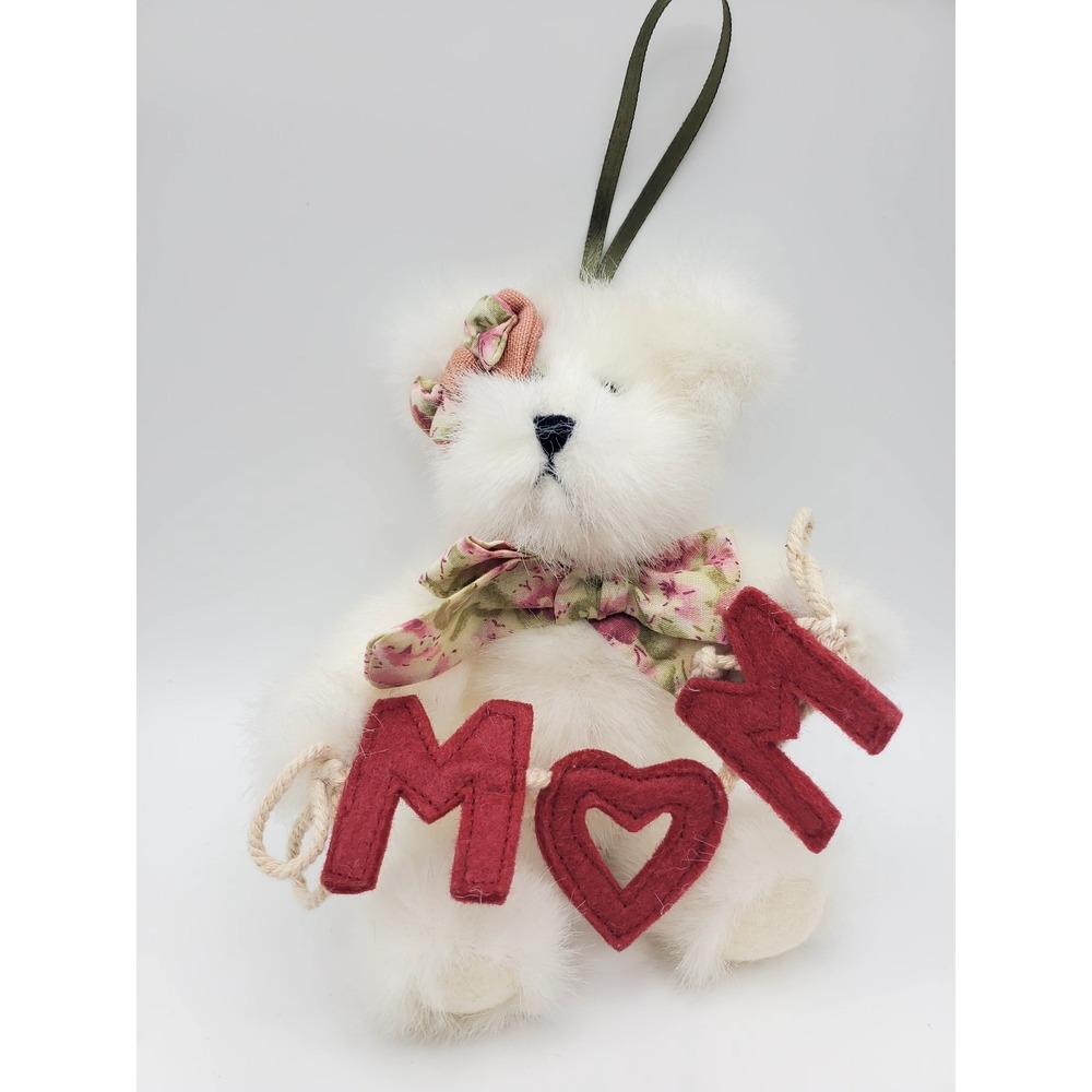 Boyds Bears Momma B. Love White Plush Bear Collectable Style 562472